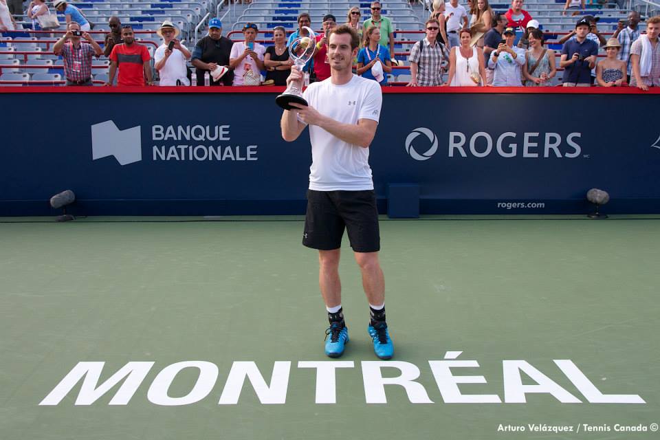 Andy Murray remporte la Coupe Rogers Montreal.TV