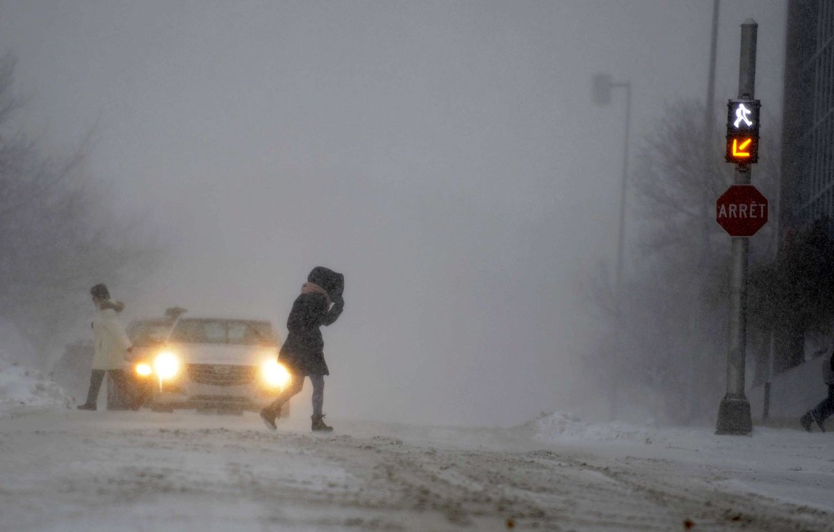 Tempête de neige prévue cette semaine sur la grande région de Montréal