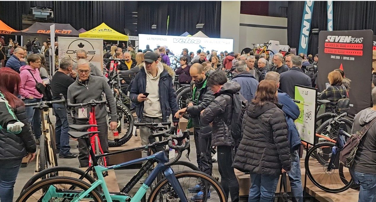 Le Salon du Vélo de Montréal au Palais des congrès