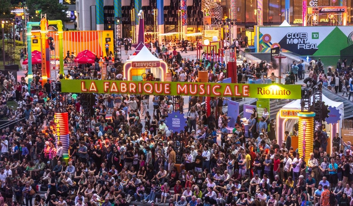 C’est le Festival de Jazz à Montréal