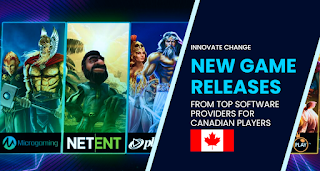 Innovate Change Announces New Game Releases from Top Software Providers for Canadian players