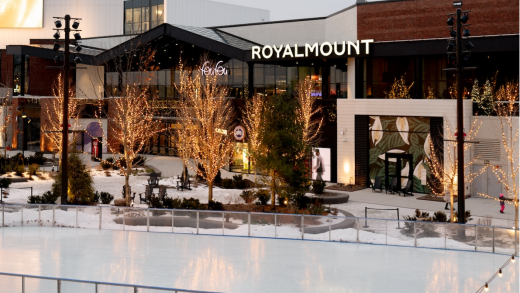 Une nouvelle patinoire au Royalmount Montréal