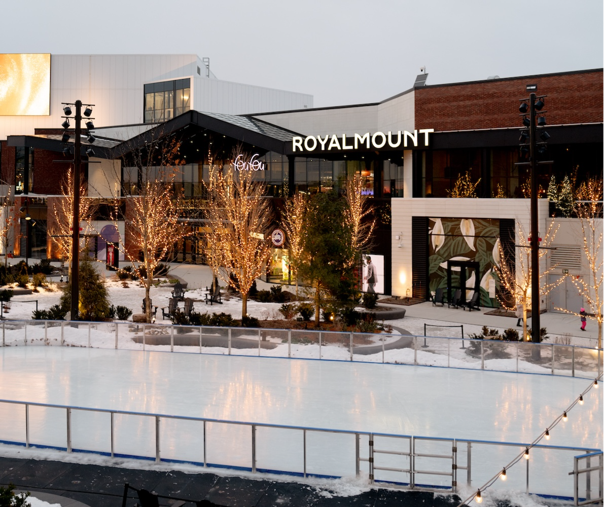 Une nouvelle patinoire au Royalmount Montréal